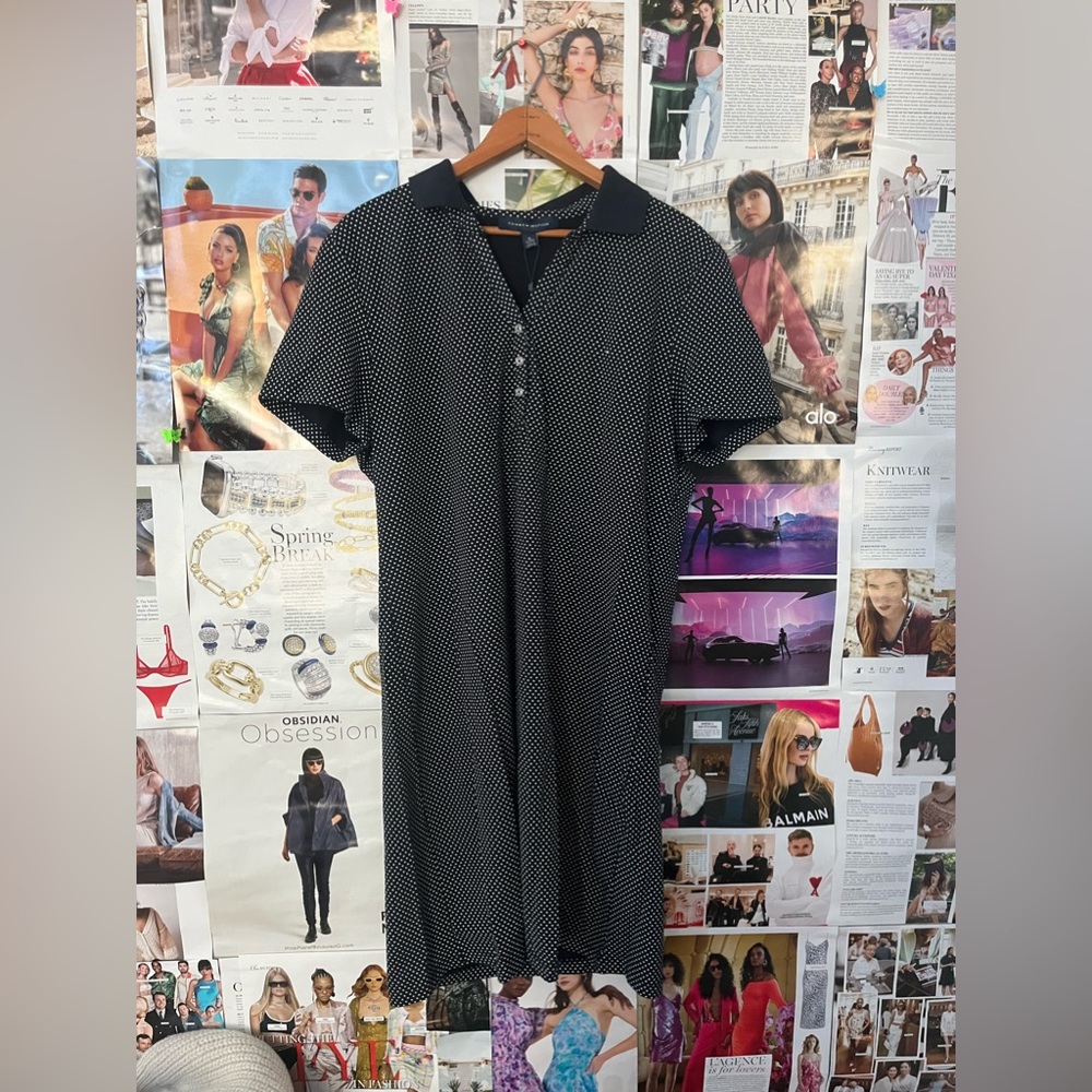 Tommy Hilfiger Polka Dot T-Shirt Dress
